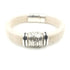 White Cork Bead Bracelet